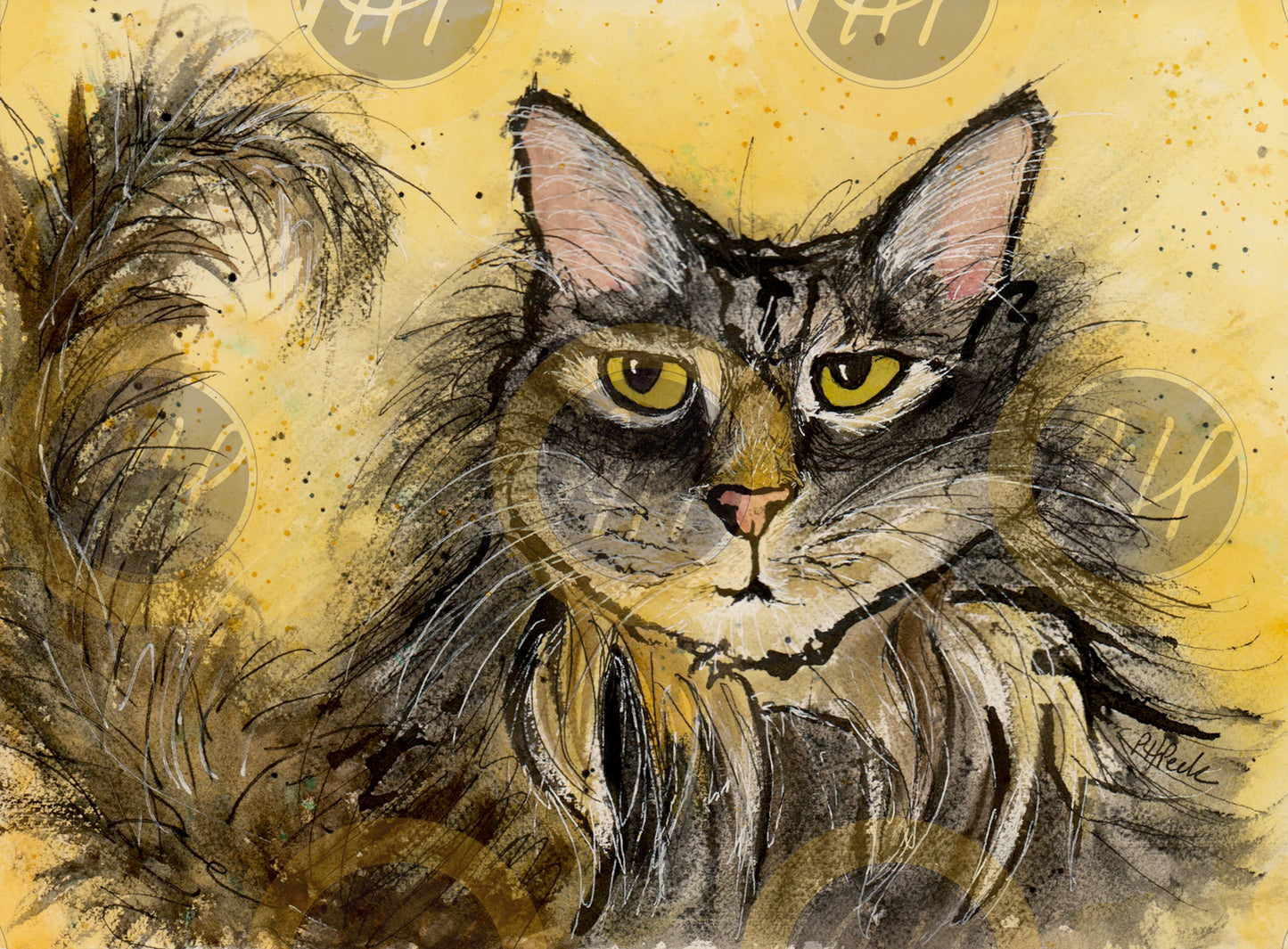 Sassy Cat - 10 Pack Notecards