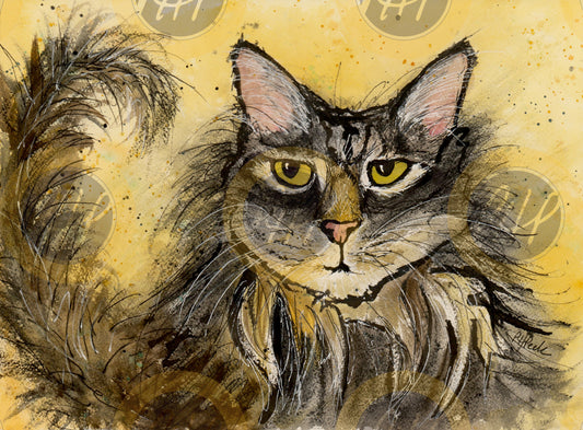 Sassy Cat - 10 Pack Notecards