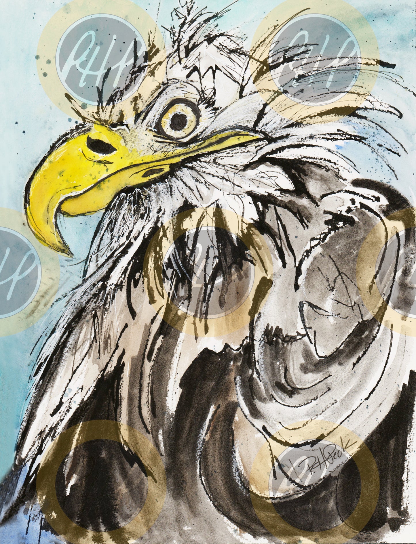 The Enforcer Eagle - 10 Pack Notecards