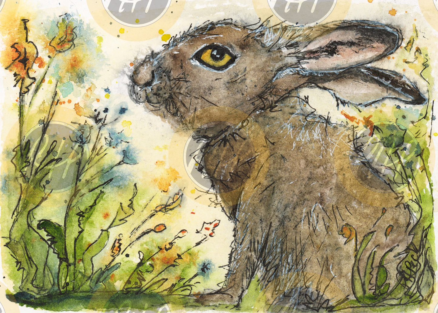 Summer Hare - 10 Pack Notecards