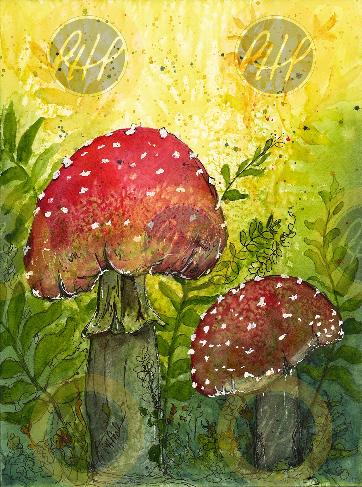 Fly Fungi 10-Pack Notecards