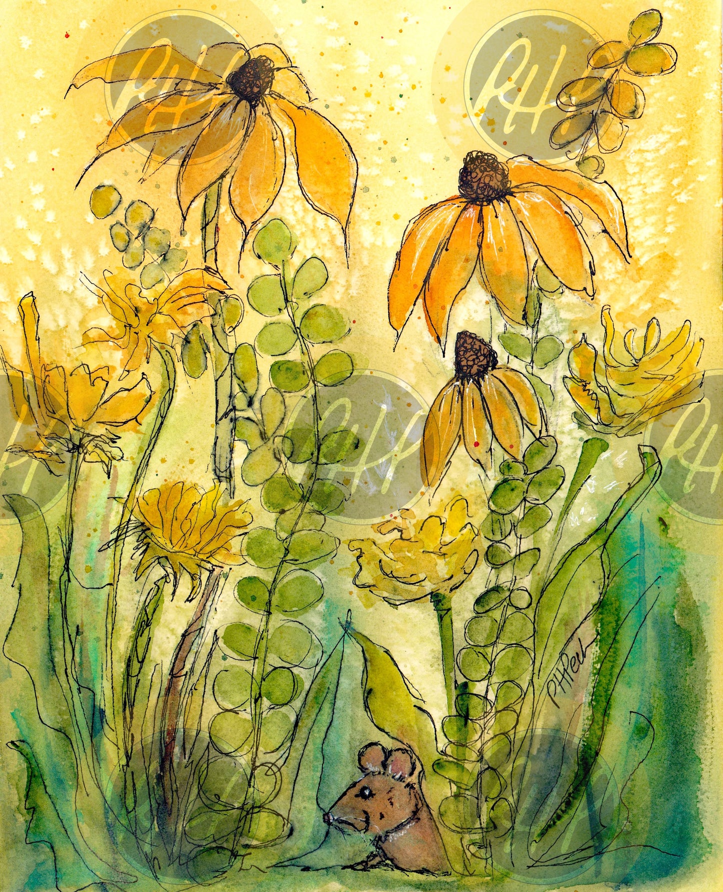 Field Mouse 10-Pack Notecards